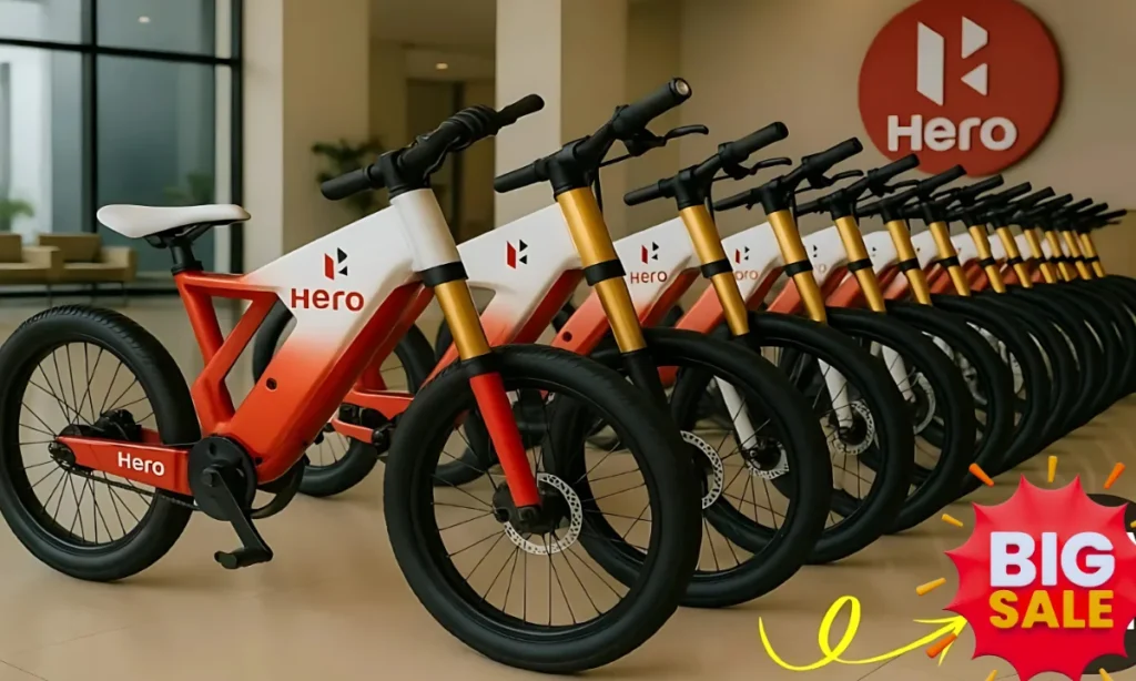 New Hero Electric Cycle